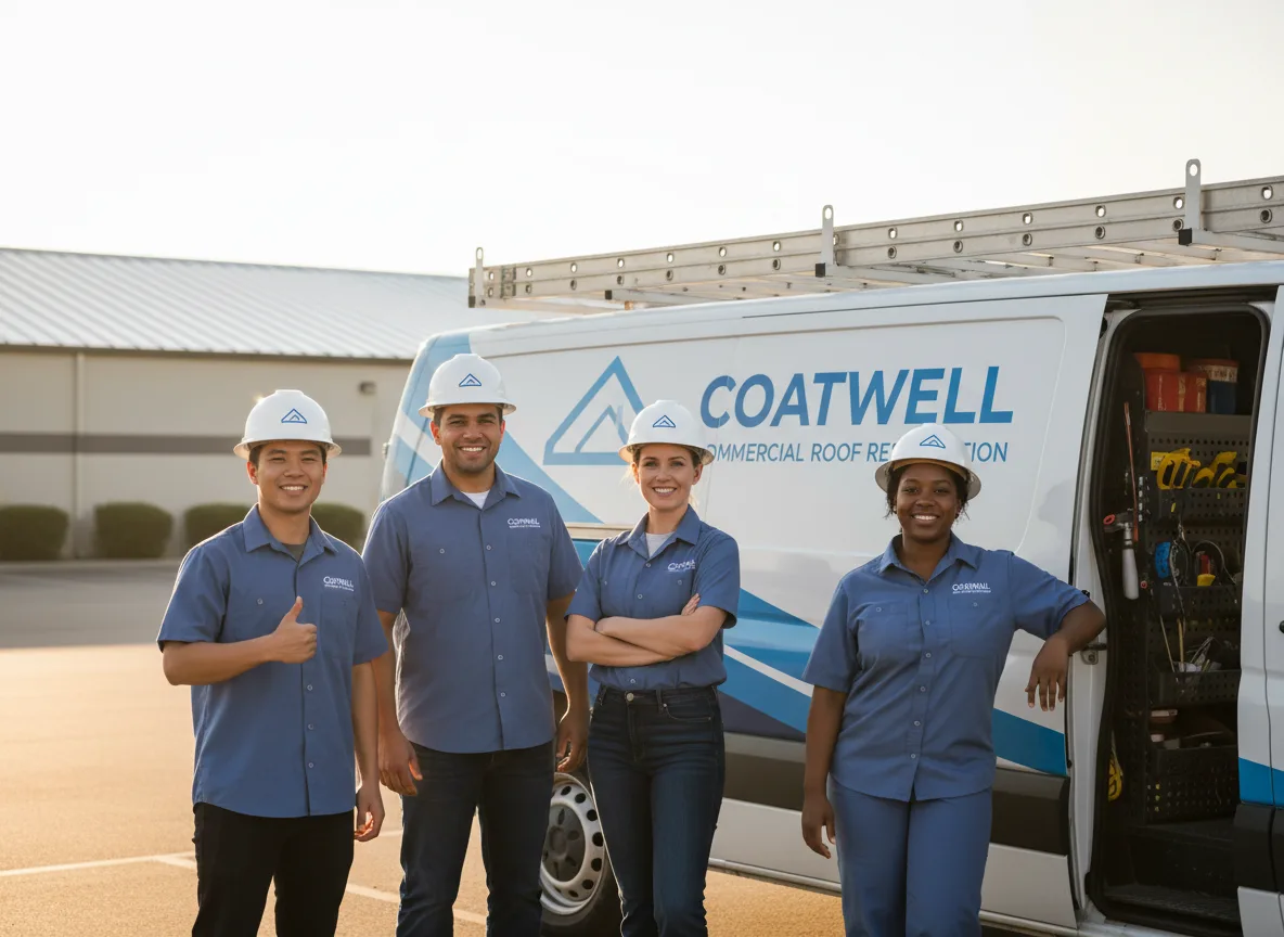 Commercial roof coating company in Freeport, OH